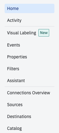 Navigate to Destinations tab
