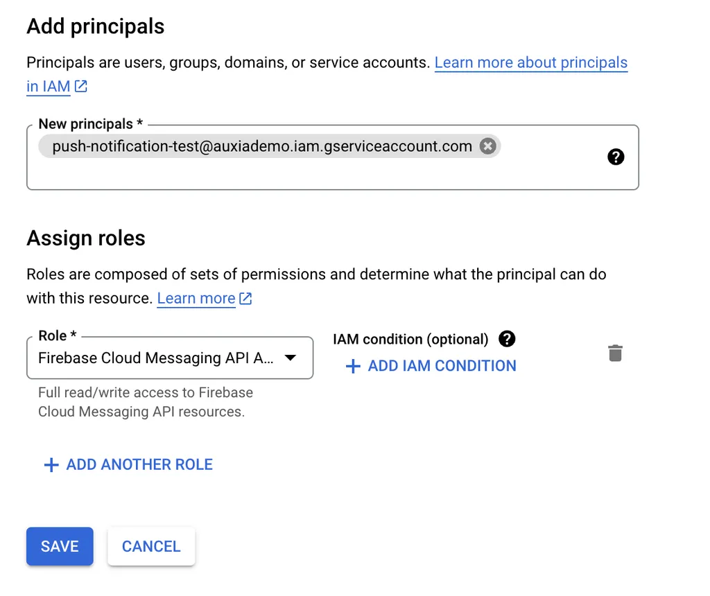 Firebase cloud messaging